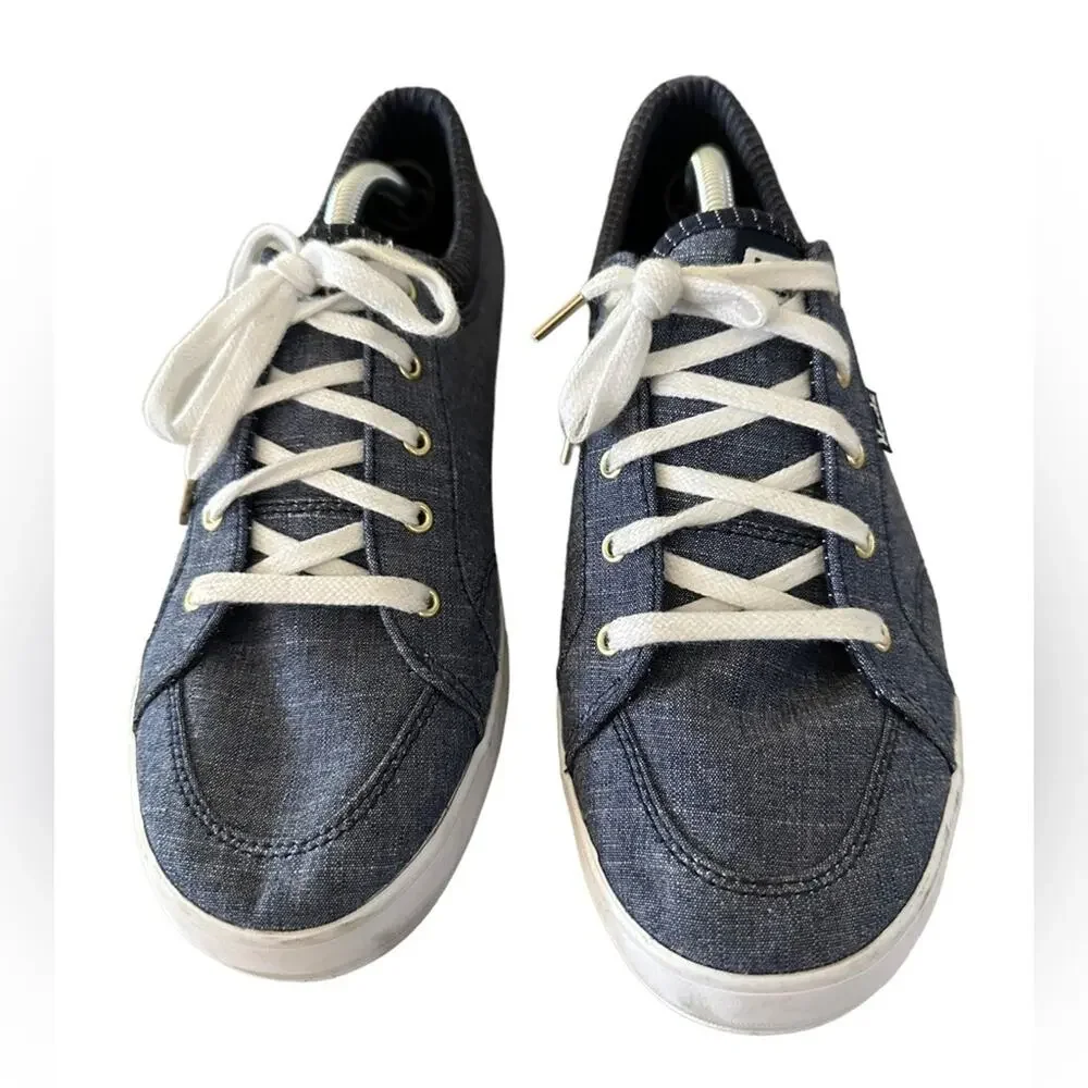 Keds Women's Center Stripe Navy Sneakers Size 9 Blue Athletic Shoes - Picture 4 of 7